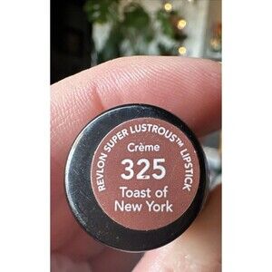 Revlon Super Lustrous Creme Lipstick 325 Toast of New York Warm Red Brown